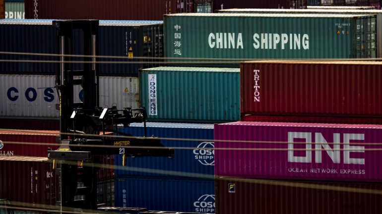 Exportações da China aumentam 9,5% em agosto